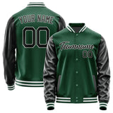 Custom Green Black Jacket