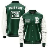 Custom Green White Jacket JA050518051718181818