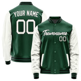 Custom Green White Jacket