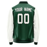 Custom Green White Jacket JA0505180517B31718