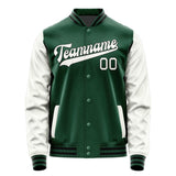 Custom Green White Jacket JA0505180517B31718