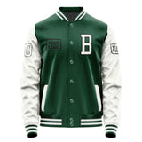 Custom Green White Jacket JA050518051817181817