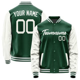 Custom Green White Jacket