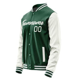 Custom Green White Jacket JA0505180518B21818