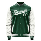 Custom Green White Jacket JA0505180518B31818