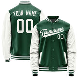 Custom Green White Jacket