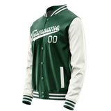 Custom Green White Jacket JA0505180518B31818