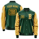 Custom Green Yellow Jacket