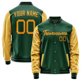 Custom Green Yellow Jacket JA0505190517B21719