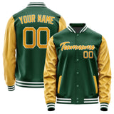 Custom Green Yellow Jacket