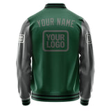 Custom Green Dark Grey Jacket JA050520051718202018