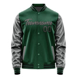 Custom Green Dark Grey Jacket JA0505200517B21720