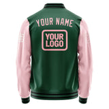 Custom Green Light Pink Jacket JA050521051718212118