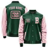 Custom Green Light Pink Jacket