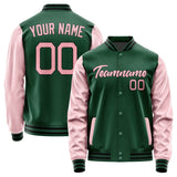 Custom Green Light Pink Jacket