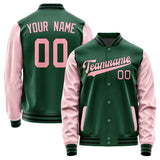 Custom Green Light Pink Jacket