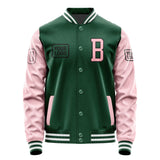 Custom Green Light Pink Jacket JA050521051817212117