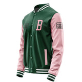 Custom Green Light Pink Jacket JA050521051817212117