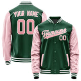 Custom Green Light Pink Jacket