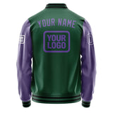 Custom Green Light Purple Jacket JA050523051718232318