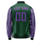 Custom Green Light Purple Jacket JA0505230517B31723