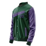 Custom Green Light Purple Jacket JA0505230517B31723