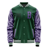 Custom Green Light Purple Jacket JA050523051817232317