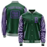 Custom Green Light Purple Jacket