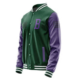 Custom Green Light Purple Jacket JA050523051817232317