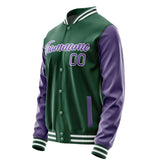 Custom Green Light Purple Jacket JA0505230518B21823