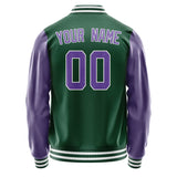 Custom Green Light Purple Jacket JA0505230518B31823