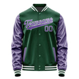 Custom Green Light Purple Jacket JA0505230518B31823