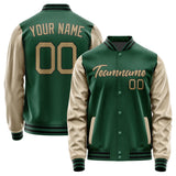 Custom Green Light Khaki Jacket