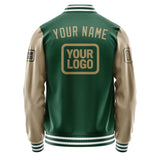 Custom Green Light Khaki Jacket JA050525051817252517