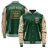 Custom Green Light Khaki Jacket