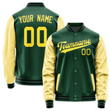 Custom Green Light Yellow Jacket