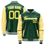 Custom Green Light Yellow Jacket