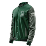 Custom Green Blue Green Jacket JA050527051718272718