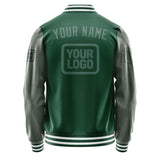 Custom Green Blue Green Jacket JA050527051817272717