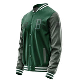 Custom Green Blue Green Jacket JA050527051817272717