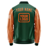 Custom Green Orange Jacket JA050528051718282818