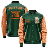 Custom Green Orange Jacket