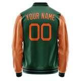 Custom Green Orange Jacket JA0505280517B21728