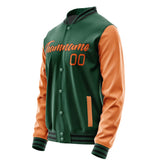 Custom Green Orange Jacket JA0505280517B21728