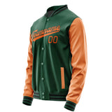 Custom Green Orange Jacket JA0505280517B31728