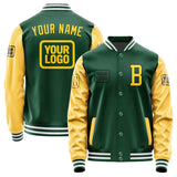 Custom Green Gold Jacket