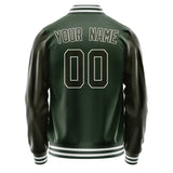 Custom Dark Green Olive Jacket JA0606020618B31802