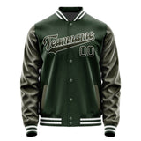 Custom Dark Green Olive Jacket JA0606020618B31802