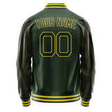 Custom Dark Green Olive Jacket JA0606020626B22602