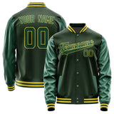Custom Dark Green Green Jacket